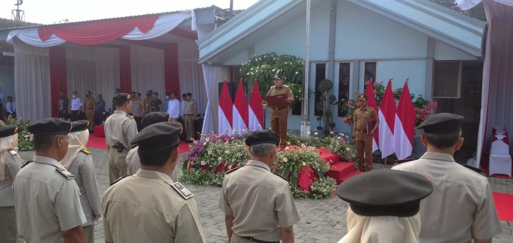 Peringatan Hantaru, Bupati Hendy Sampaikan Pesan Menteri ATR/BPN