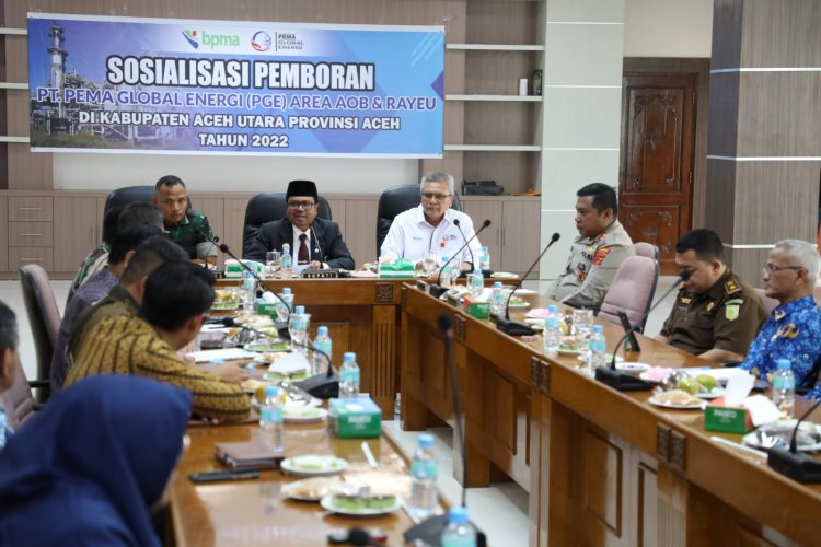 Pj Bupati Azwardi Apresiasi Rencana Drilling PT PGE di 3 Titik di Aceh Utara