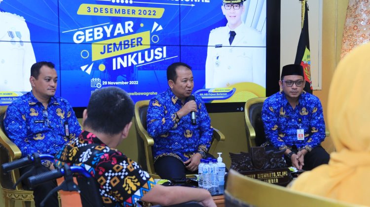 Pemkab Jember Siap Fasilitasi Puncak Acara Hari Disabilitas Internasional