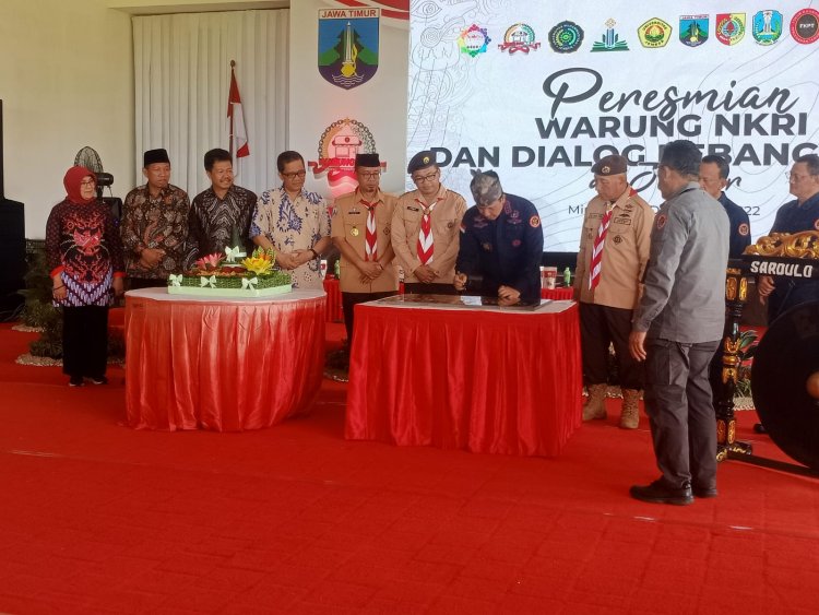 Peresmian Warung NKRI, Berikut Pesan Gubernur Khofifah hingga Sekda Jember