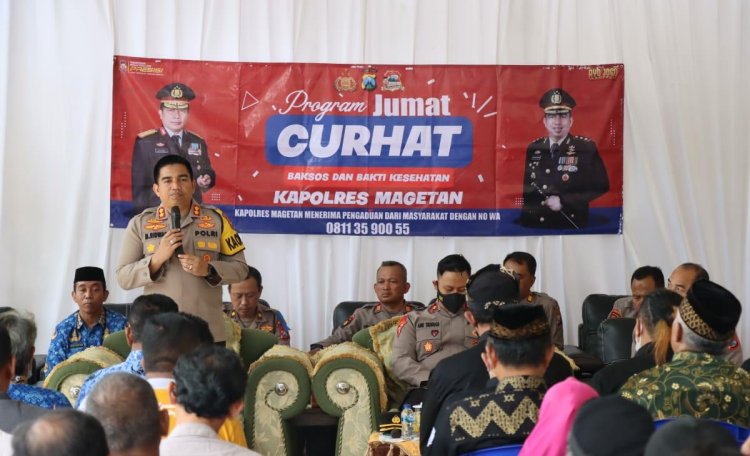 Polisi Tampung Aspirasi Pengurus Pencak Silat di Kecamatan Ngariboyo