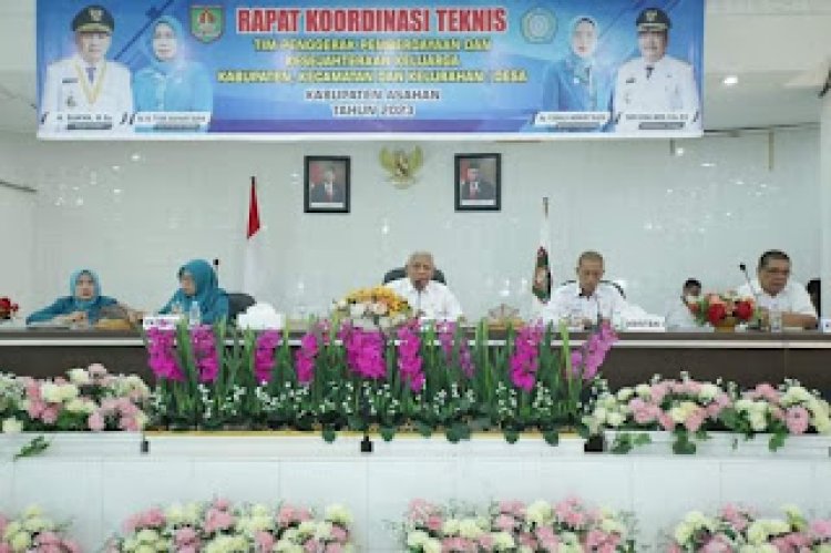 Bupati Buka Rakornis Perdana TP PKK Kabupaten Asahan