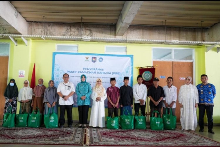 Kerja Sama dengan Baznas, TP PKK Pusat Salurkan Paket Ramadan Bahagia di Pamulang