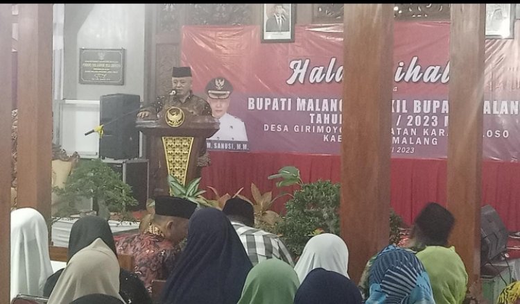 Bupati Sanusi Minta Kesehatan dan Pendidikan Lebih Baik Lagi di Kabupaten Malang