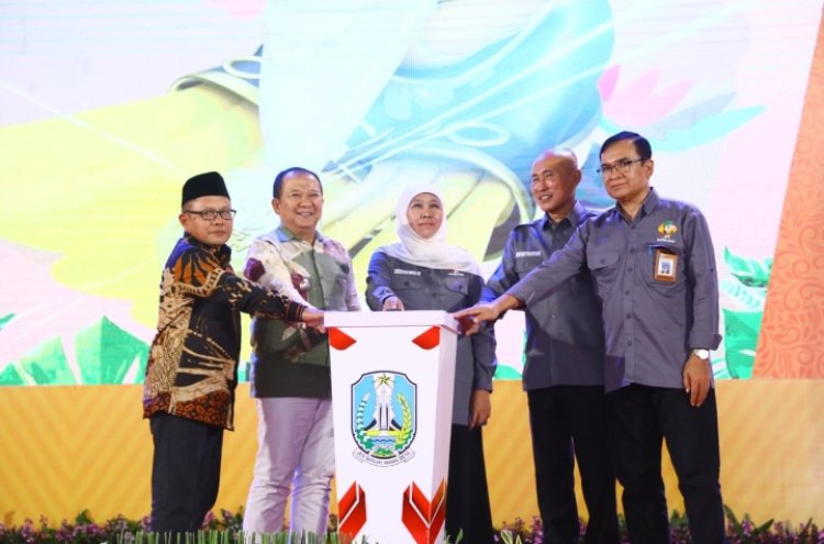 Gubernur Khofifah Memotivasi Ribuan Peserta LKS Tahun 2023