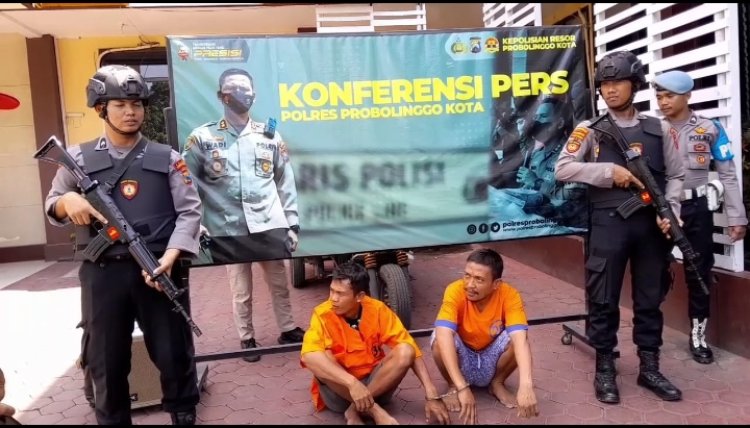 Polres Probolinggo Kota Gagalkan Penyelundupan Belasan Sepeda Motor Bodong dari Jakarta