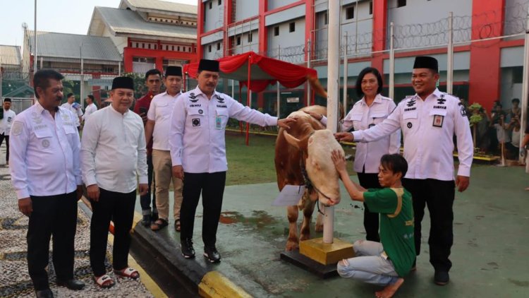 Hari Raya Idul Adha, Kakanwil Ibnu Chuldun Sholat di Lapas Salemba dan Tinjau Seluruh Lapas dan Rutan Wilayah Jakarta