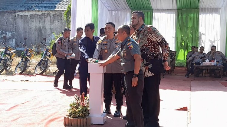 Tekan Angka Kriminal, Gedung Comand Center Meteor Mulai Dibangun