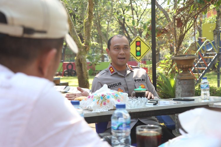 Jumat Curhat, Kapolres Malang Tampung Aspirasi Pedagang dan UMKM Stadion Kanjuruhan