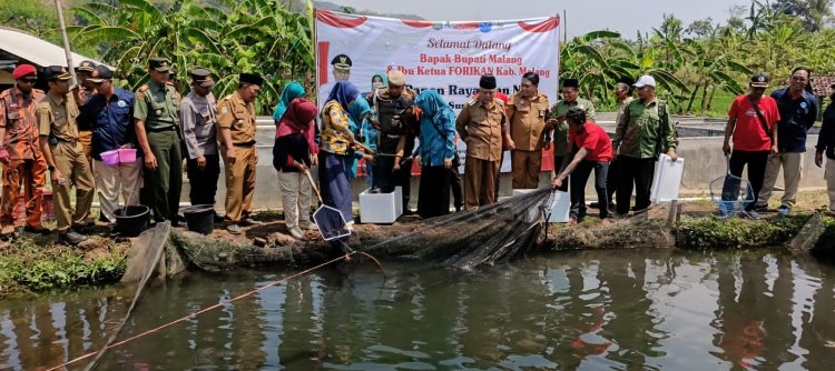 Bupati Malang Sanusi Minta Desa Sumberngepoh Lawang Jadi Wisata Sentra Ikan Nila