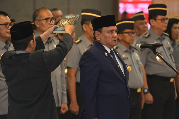 Dulu Anggota Polri, Sekjen Kemenkumham Dilantik Jadi ASN dan Jabat Pj Gubernur