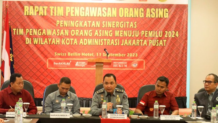 Dengan Timpora, Strategi Sinergi Pengawasan Orang Asing Jelang Pemilu 2024