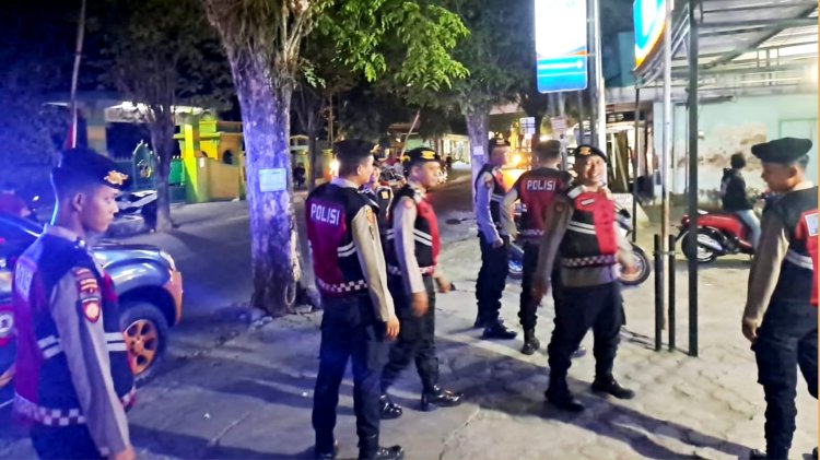 Polres Blitar Gelar Patroli Rutin Cegah Gangguan Kamtibmas