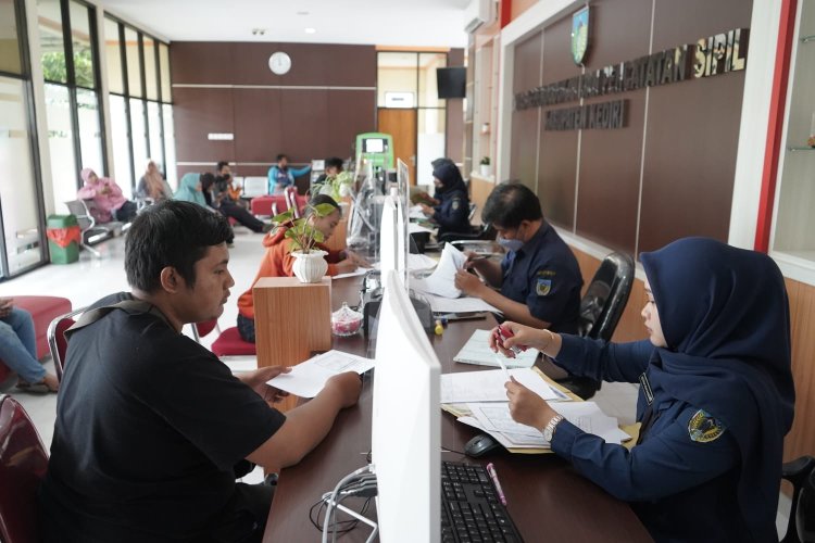 Dekati Pemilu 2024, Dispendukcapil Kabupaten Kediri Genjot Perekaman e-KTP