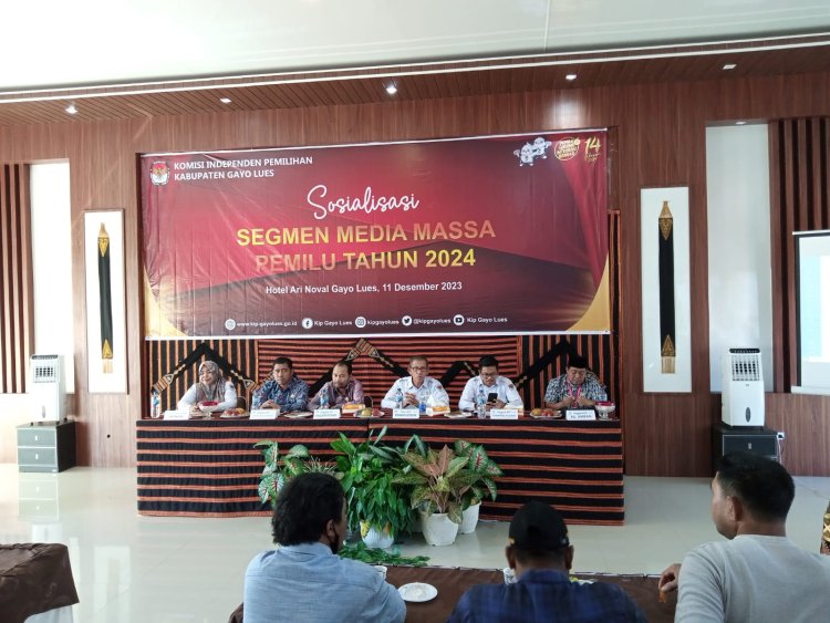 KIP Gayo Lues Gelar Sosialisasi Segmen Media Masa di Hotel Ari Noval