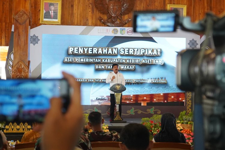 Siapkan Rp5 Miliar, Pemkab Kediri Genjot Sertifikasi Tanah di 2024