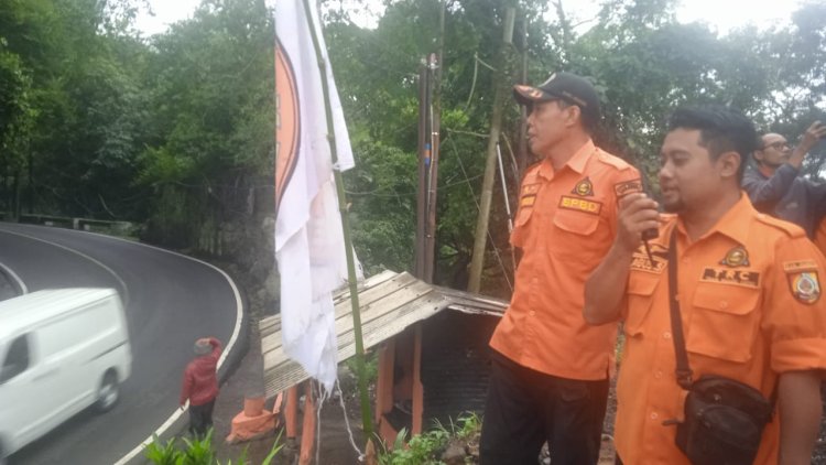 Beri Rasa Aman Pemudik, BPBD Jember Siagakan Personel di Jalur Gumitir