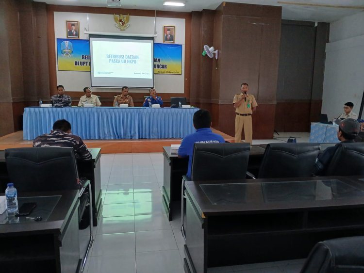 Sosialisasi Retribusi Sewa Lahan dan Bangunan di Wilayah Pelabuhan Perikanan Pantai Muncar