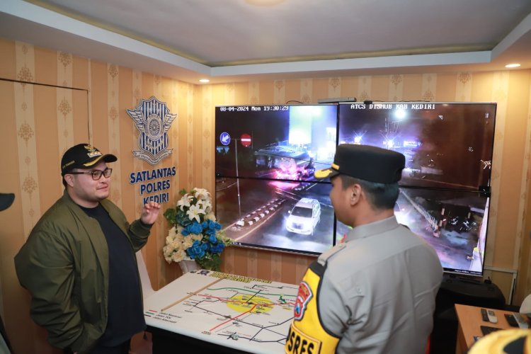 Pantau Arus Mudik, Bupati Kediri Siapkan ATCS Untuk Urai Kemacetan