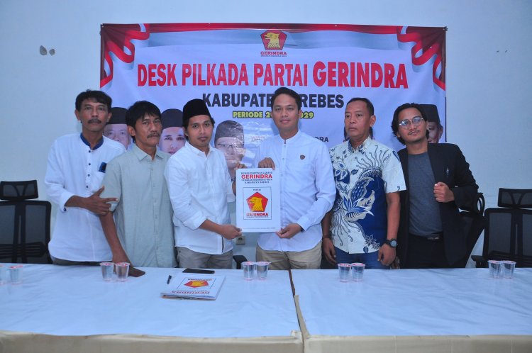 Agung Prihatna, Akademisi Milenial Daftar Bacabup Brebes dari Partai Gerindra