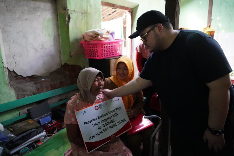 Bupati Kediri Bangun Rumah Janda Sebatangkara