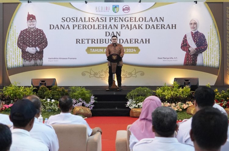 Bupati Kediri Ingatkan Desa Perihal Pemanfaatan Dana Bagi Hasil Retribusi Daerah