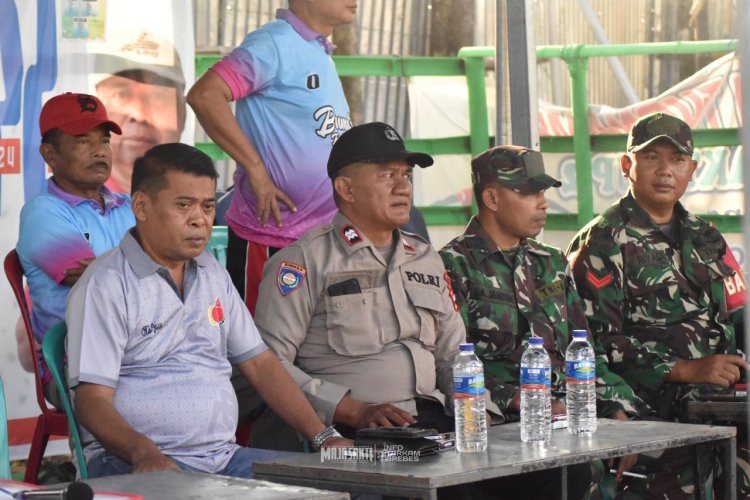 Bacawabup Brebes Hadiri Laga Dewantara vs Puscap di Majasakti Cup II