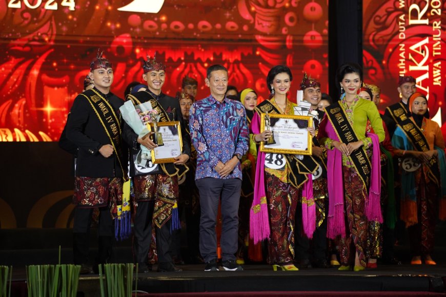 Kabupaten Kediri Berhasil Menduduki Top 5 Raka dalam Pemilihan Duta Wisata Jawa Timur 2024