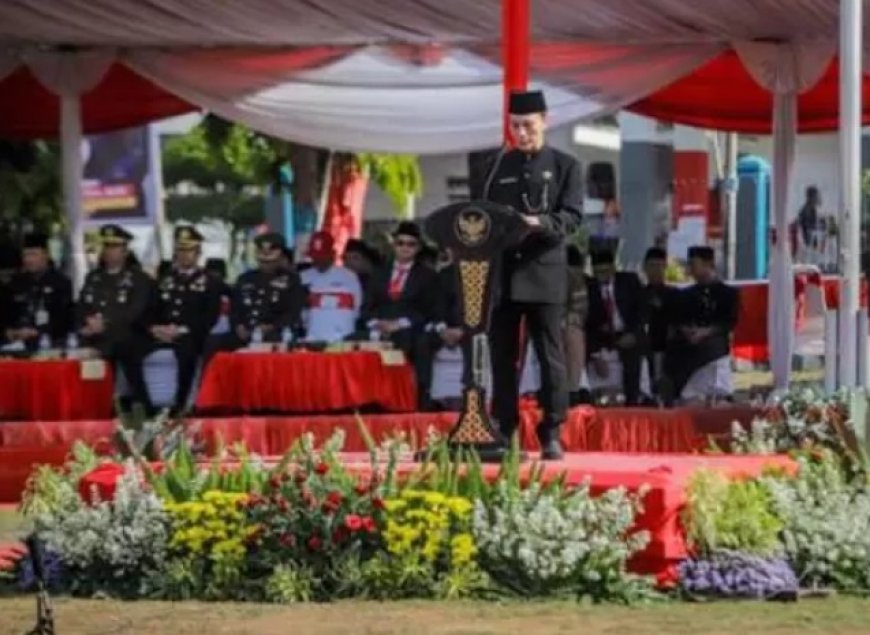 Hadi Sasmito Pimpin Upacara Peringatan Hari Jadi Jatim ke-79