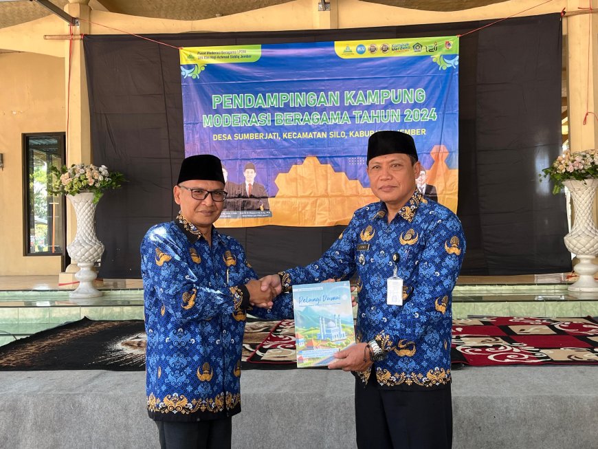 Selain Resmikan Kampung Moderasi Beragama dan Kerambah Ikan, Juga ada Diluncurkan Buku 