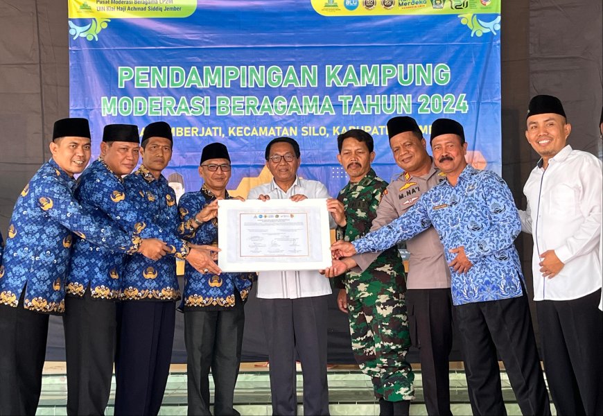 UIN KHAS Jember Luncurkan Program Kampung Moderasi Beragama di Lereng Gunung Argopuro