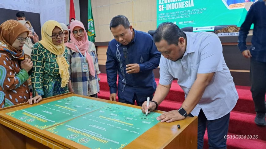 Humas UIN KHAS Jember Hadiri Launching SAVARI di Gorontalo