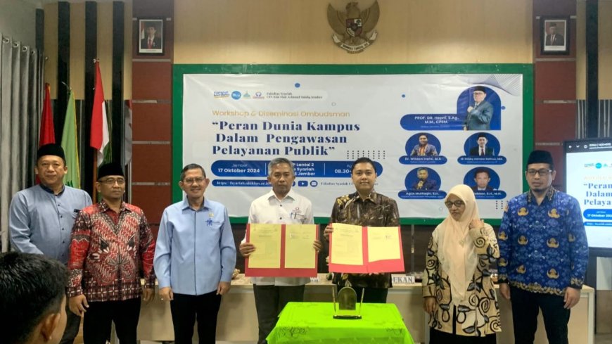 Sinergi UIN KHAS Jember dan Ombudsman Pengawasan Pelayanan Publik