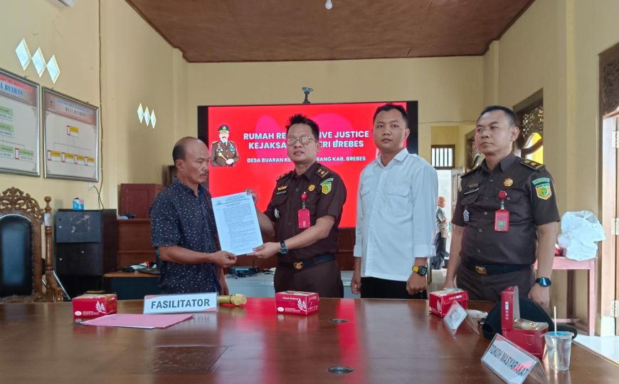 Penuntutan Dihentikan: Warga Brebes Raih Keadilan Lewat Restorative Justice